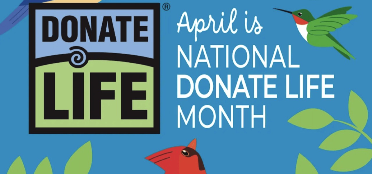 National Donate Life Month flyer