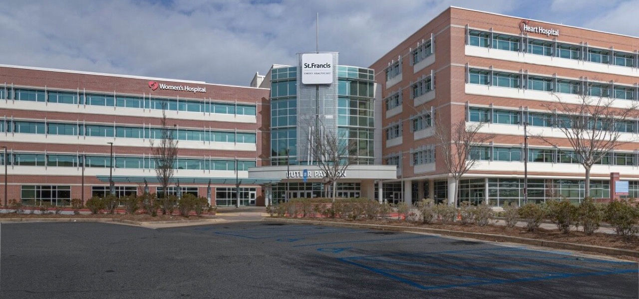 Photograph of Butler Pavilion taken from parking lot