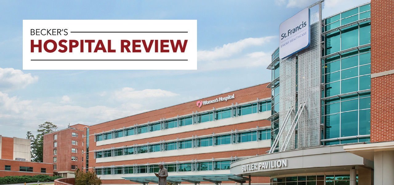 St. Francis–Emory Healthcare Named to Becker’s 2026 List of “100 Great Community Hospitals”